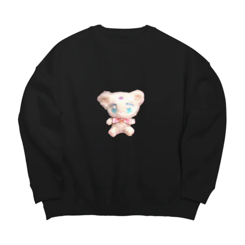 くま Big Crew Neck Sweatshirt