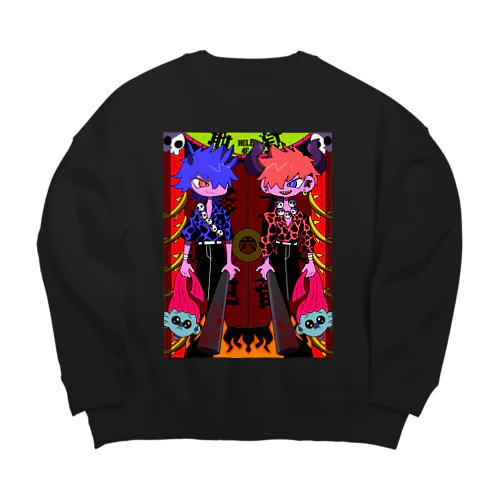 地獄 Big Crew Neck Sweatshirt