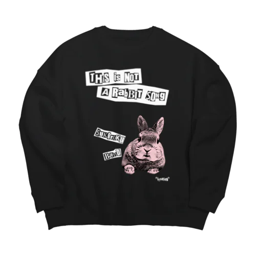 助六ばんど　This is not a rabbit song Big Crew Neck Sweatshirt