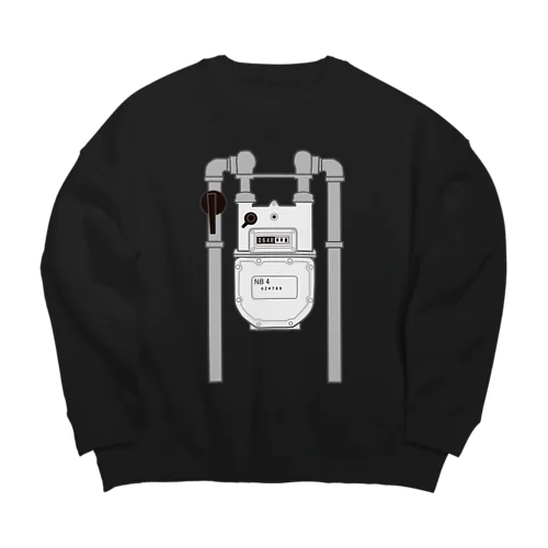 ガスメーター Big Crew Neck Sweatshirt