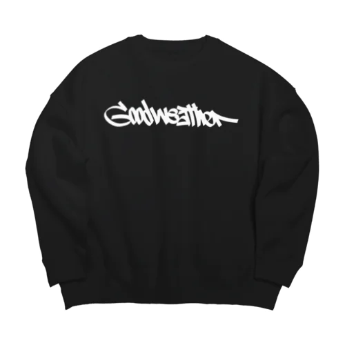 GOODWEATHER logo  Tee Big Crew Neck Sweatshirt