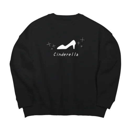 ガラスの靴 Big Crew Neck Sweatshirt