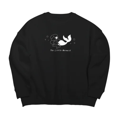 人魚姫 Big Crew Neck Sweatshirt