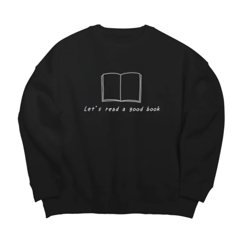 良書を読もう Big Crew Neck Sweatshirt