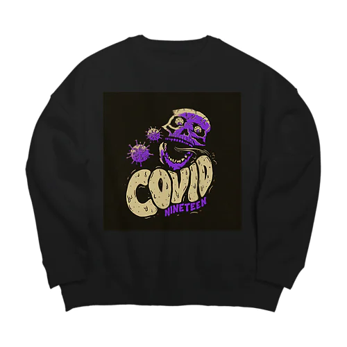 FUCK COVID-19 part2 Big Crew Neck Sweatshirt