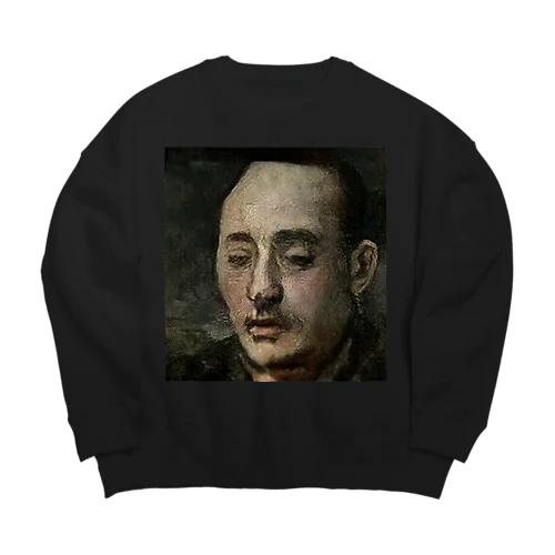 よし油彩 Big Crew Neck Sweatshirt