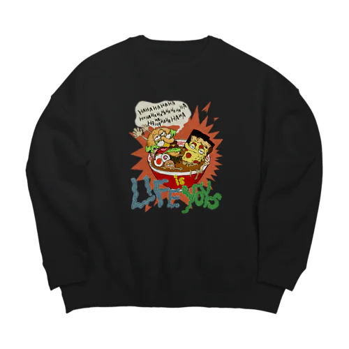 人生はあなたのもの Life is yours!! Big Crew Neck Sweatshirt