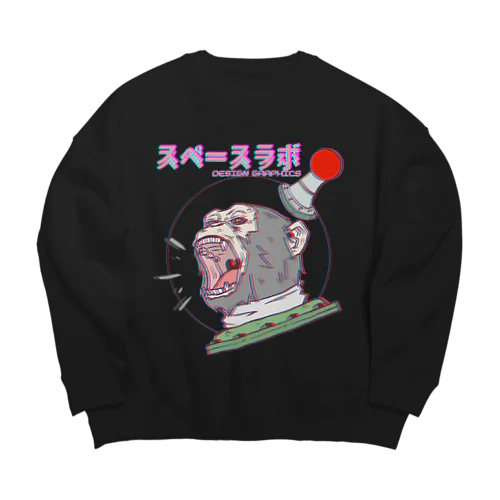 スペースモンキー Big Crew Neck Sweatshirt