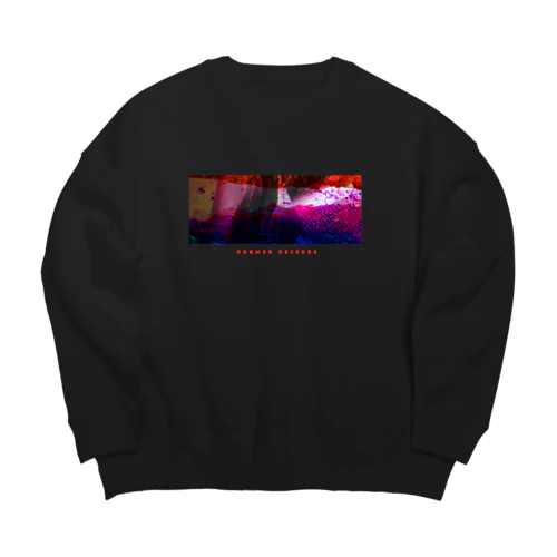 ラーメンレコーズオリジナル④イロチ Big Crew Neck Sweatshirt