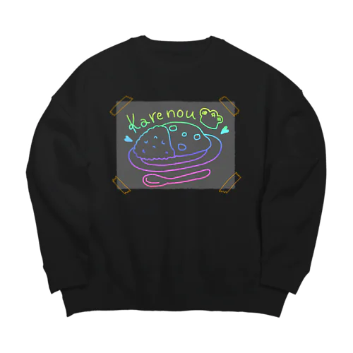 karenou Big Crew Neck Sweatshirt