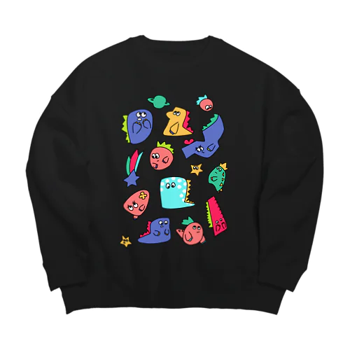 からふるモンスター Big Crew Neck Sweatshirt