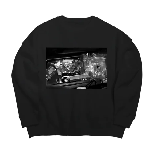 マリファナ Big Crew Neck Sweatshirt