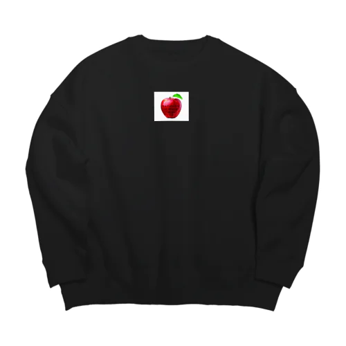 幸せのりんご Big Crew Neck Sweatshirt