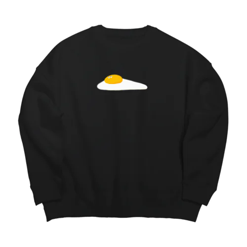 たまごちゃん Big Crew Neck Sweatshirt