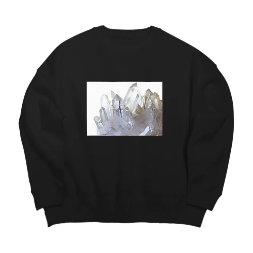 クリスタル Big Crew Neck Sweatshirt