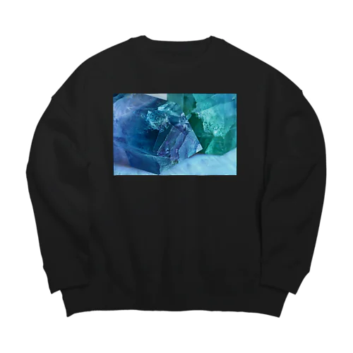 クリスタル Big Crew Neck Sweatshirt