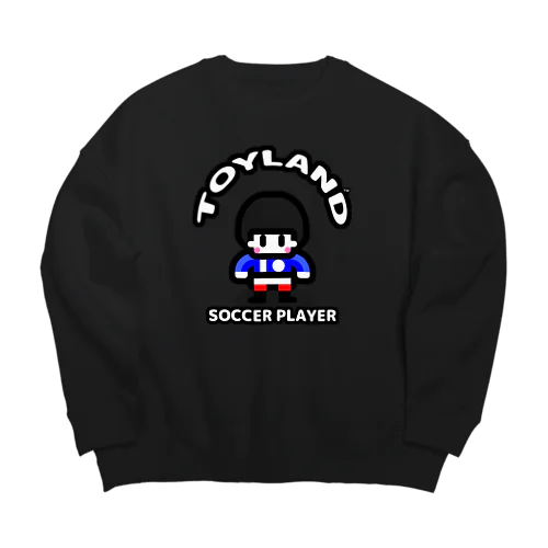 TOYLAND サッカーくん Big Crew Neck Sweatshirt