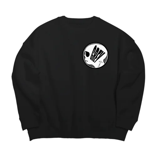 未来から来た人 Big Crew Neck Sweatshirt