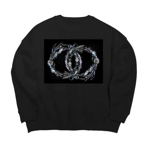 UROBOROS/DB_32ua Big Crew Neck Sweatshirt