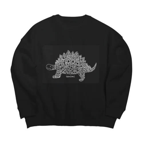 すてごさうるす（暗色用） Big Crew Neck Sweatshirt