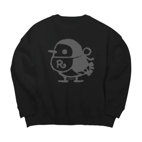 ビッグシルエット　スウェット Big Crew Neck Sweatshirt