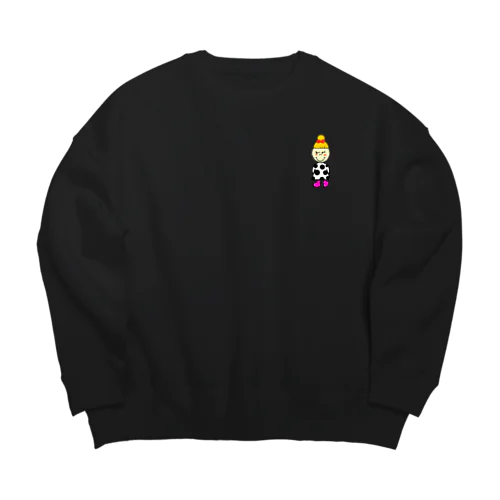 ネルちゃん Big Crew Neck Sweatshirt