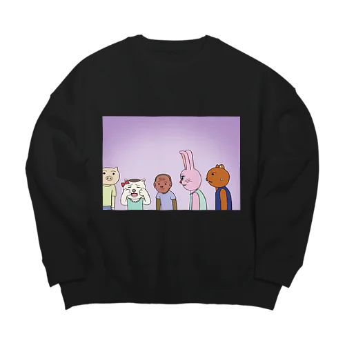 うさみ Big Crew Neck Sweatshirt