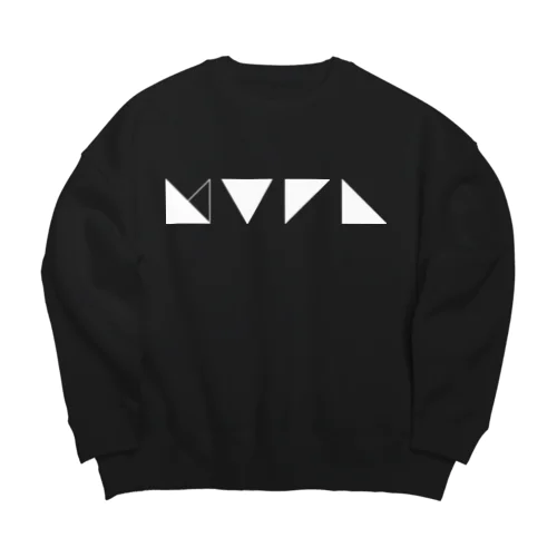 謎記号グッズ Big Crew Neck Sweatshirt