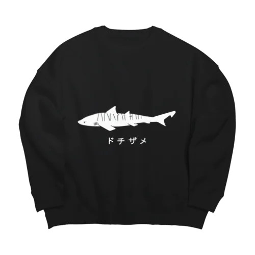 ドチザメ Big Crew Neck Sweatshirt