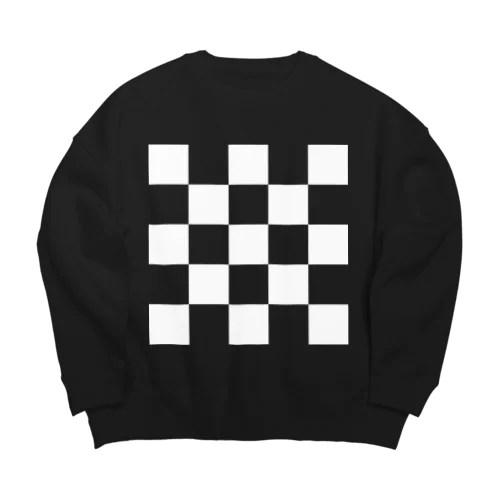 白市松 Big Crew Neck Sweatshirt