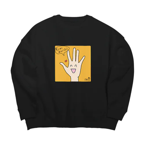 ぶあのファッショナブルフレンズ Big Crew Neck Sweatshirt