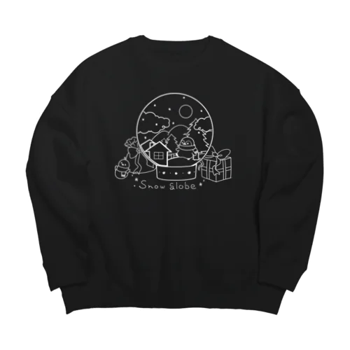 すのーどーむ Big Crew Neck Sweatshirt