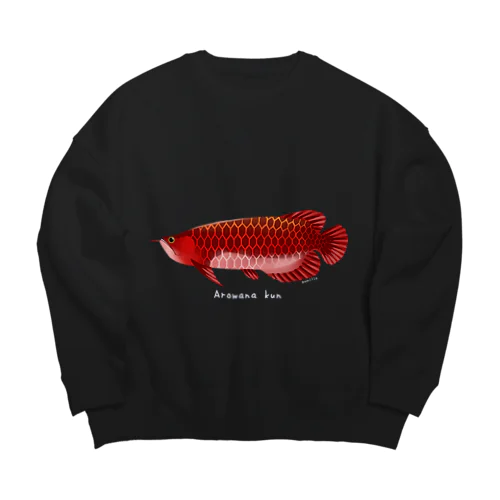 アジアアロワナ Big Crew Neck Sweatshirt