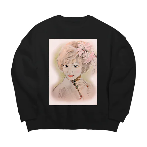 KIMONOgirl Big Crew Neck Sweatshirt