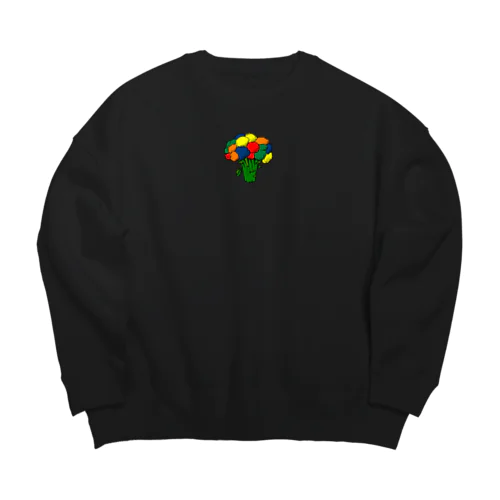 カラフロッコリー Big Crew Neck Sweatshirt