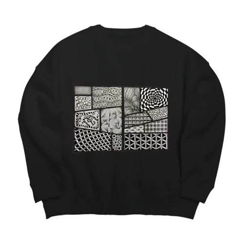 comic Big Crew Neck Sweatshirt