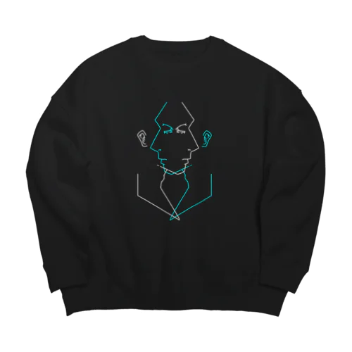 -liNe- Big Crew Neck Sweatshirt