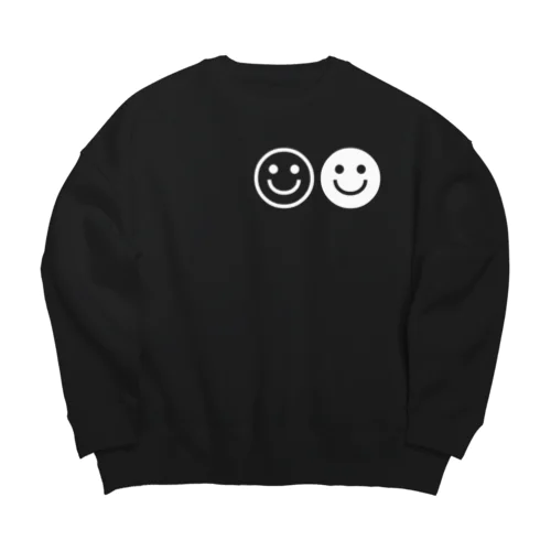 NICO Face Big Crew Neck Sweatshirt