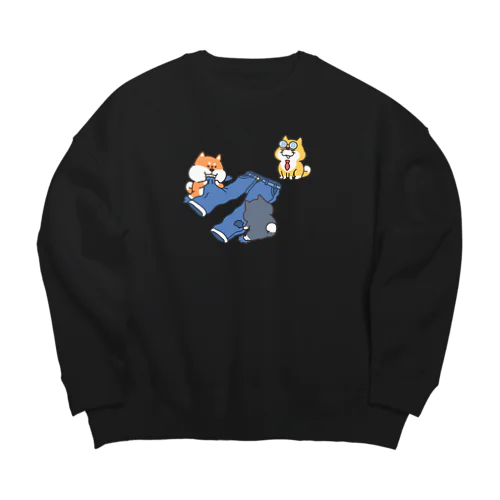 ダメージジーンズ工房（柴犬支店） Big Crew Neck Sweatshirt