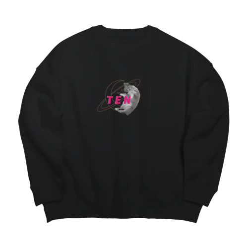 てんちゃん④ Big Crew Neck Sweatshirt