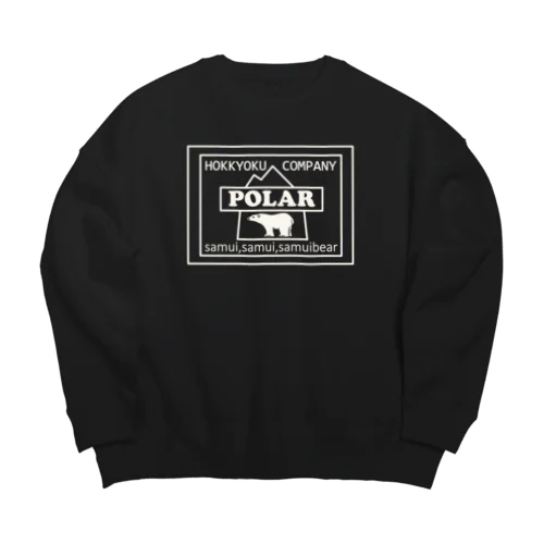 POLAR(濃色用) Big Crew Neck Sweatshirt