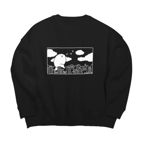 ウキウキウォーキング Big Crew Neck Sweatshirt