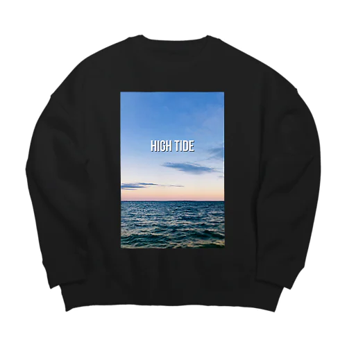 HIGH TIDE Big Crew Neck Sweatshirt