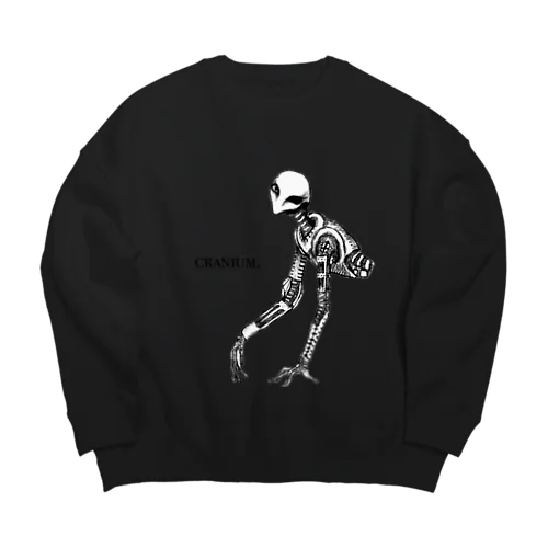 上半身で完成されたエイリアン Big Crew Neck Sweatshirt