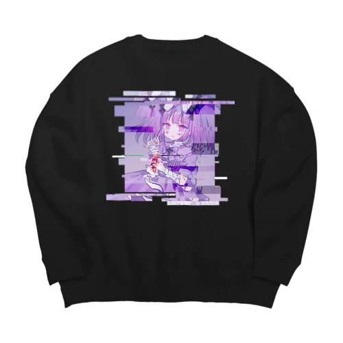 Crush me Big Crew Neck Sweatshirt