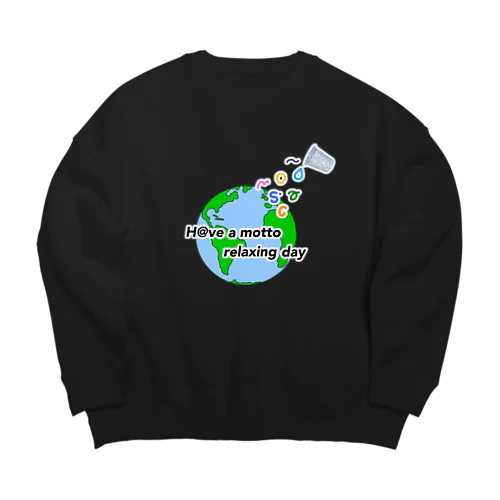 earth🌍 Big Crew Neck Sweatshirt