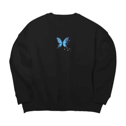 gypsy's butterfly🦋 Big Crew Neck Sweatshirt