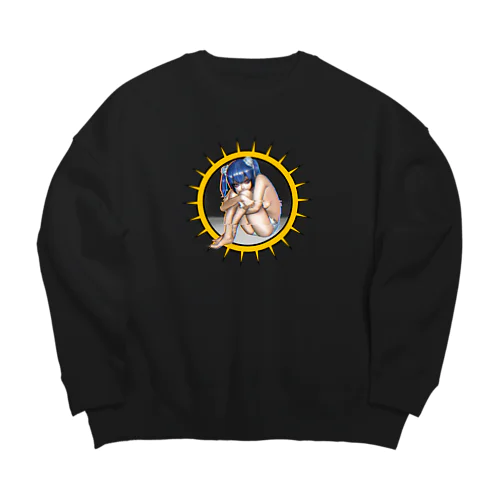 「MARIA」 Big Crew Neck Sweatshirt