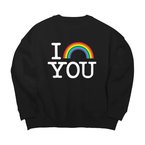 I NIJI YOU Big Crew Neck Sweatshirt