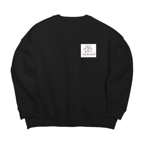 トモヨエイエンニ Big Crew Neck Sweatshirt